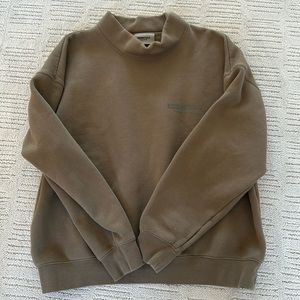 Fear of God Essentials Sweatshirt- LARGE, Brown